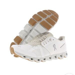Women’s On Cloud Running 5.5 (white/sand)
